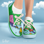 Bon Voyage Casual Sneaker by Hot Chocolate Design
