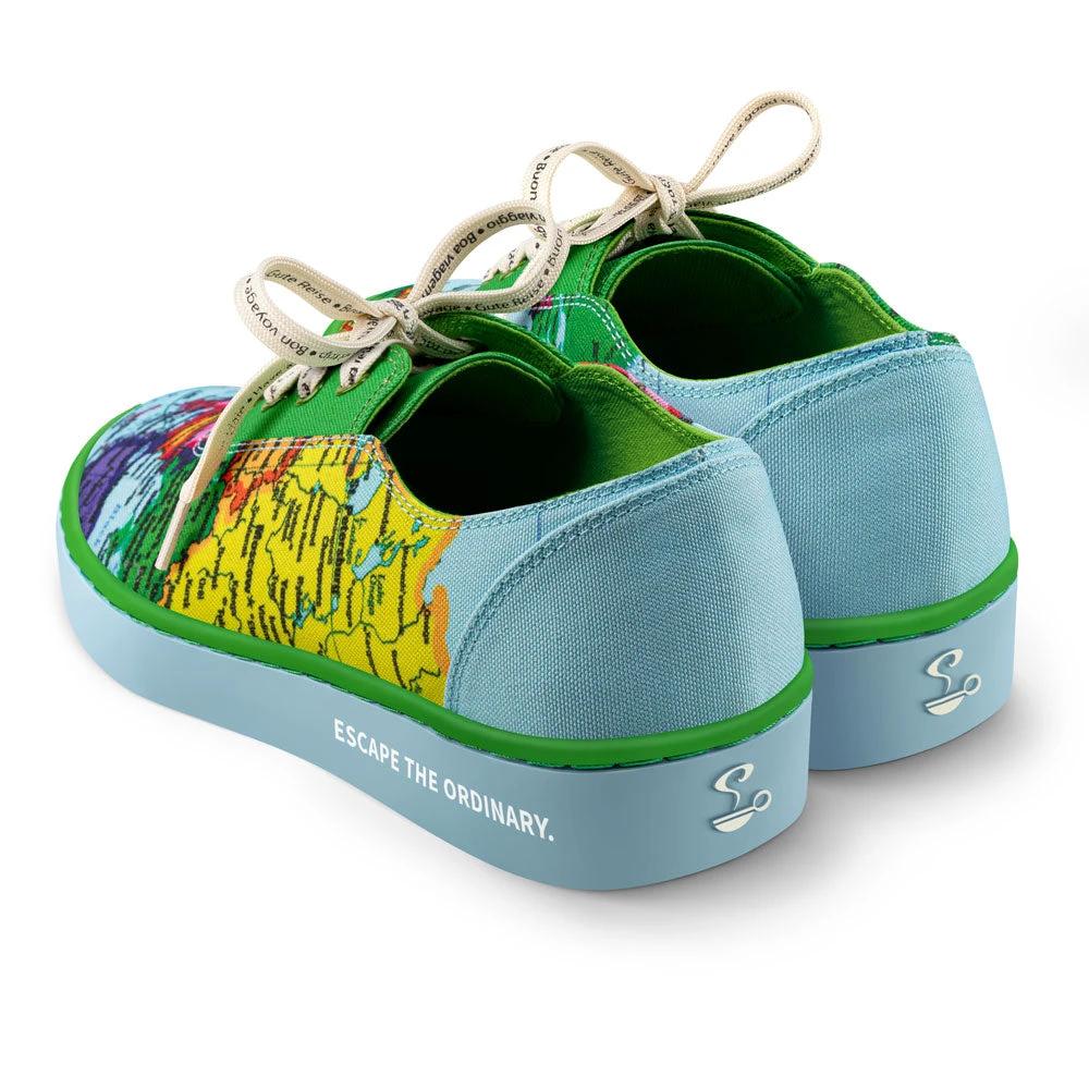 Bon Voyage Casual Sneaker by Hot Chocolate Design