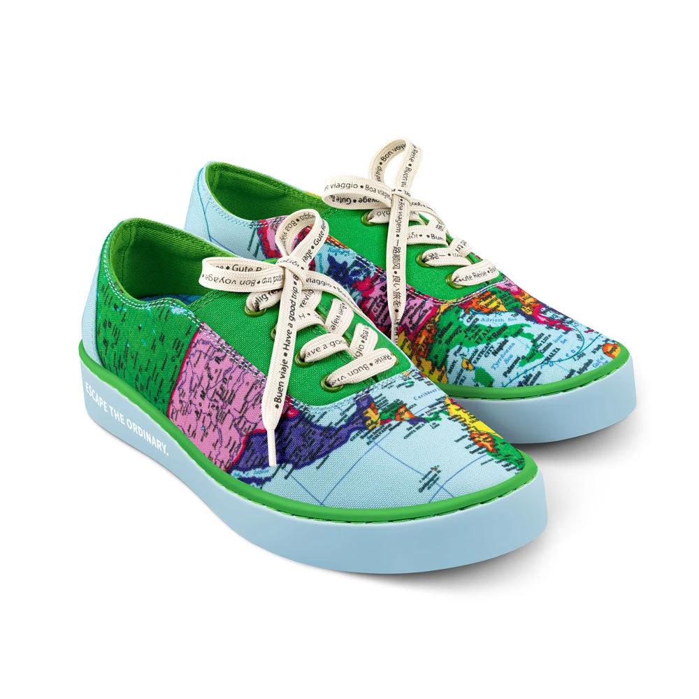 Bon Voyage Casual Sneaker by Hot Chocolate Design