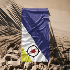 Bonaire Flag Beach Towel Beach Towel (Generic Brand) La Vie Bien Bonaire Flag Beach Towel