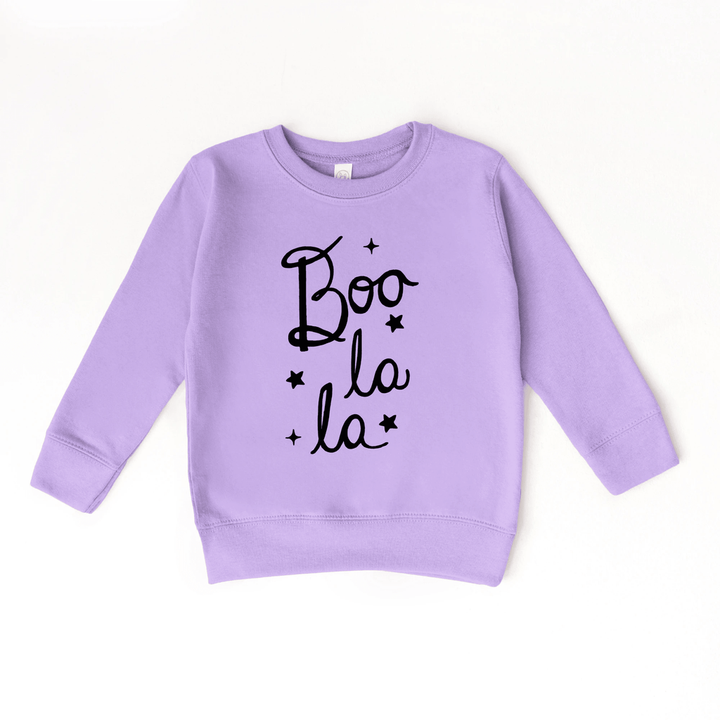 Boo La La toddler and youth Sweatshirt, Halloween collection by Benny and Ray Apparel