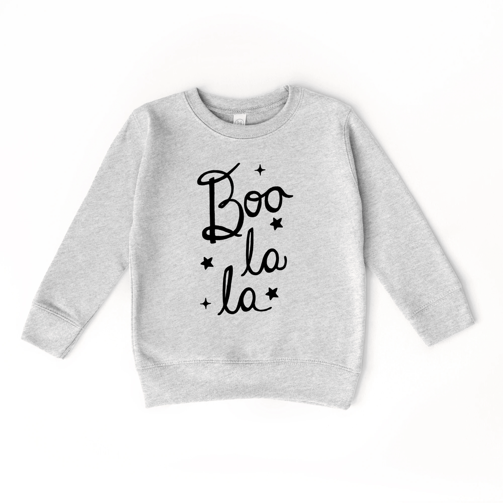 Boo La La toddler and youth Sweatshirt, Halloween collection by Benny and Ray Apparel