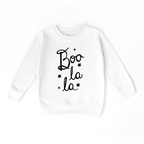 Boo La La toddler and youth Sweatshirt, Halloween collection by Benny and Ray Apparel