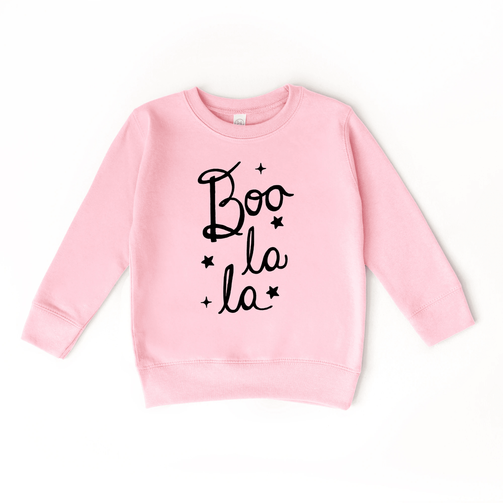 Boo La La toddler and youth Sweatshirt, Halloween collection by Benny and Ray Apparel