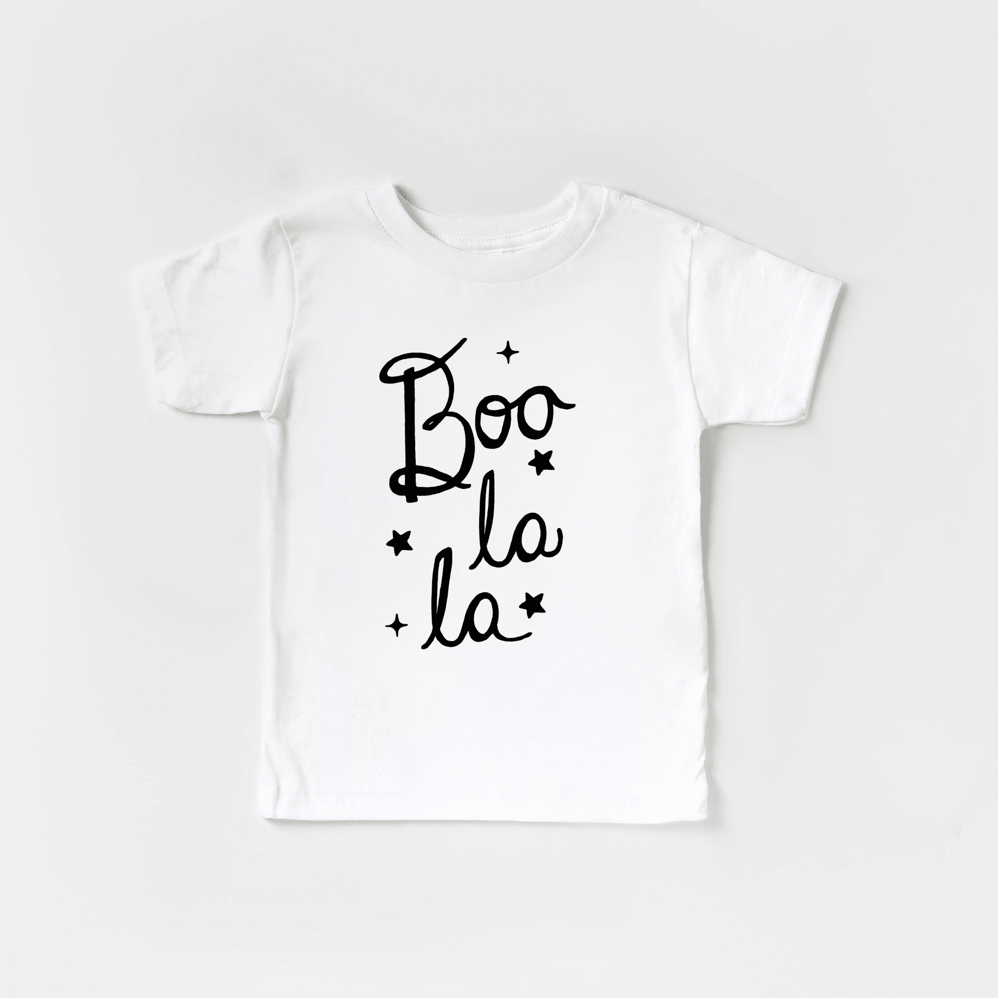 Boo La La toddler and youth tee shirt, Halloween collection by Benny and Ray Apparel