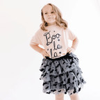 Boo La La toddler and youth tee shirt, Halloween collection by Benny and Ray Apparel