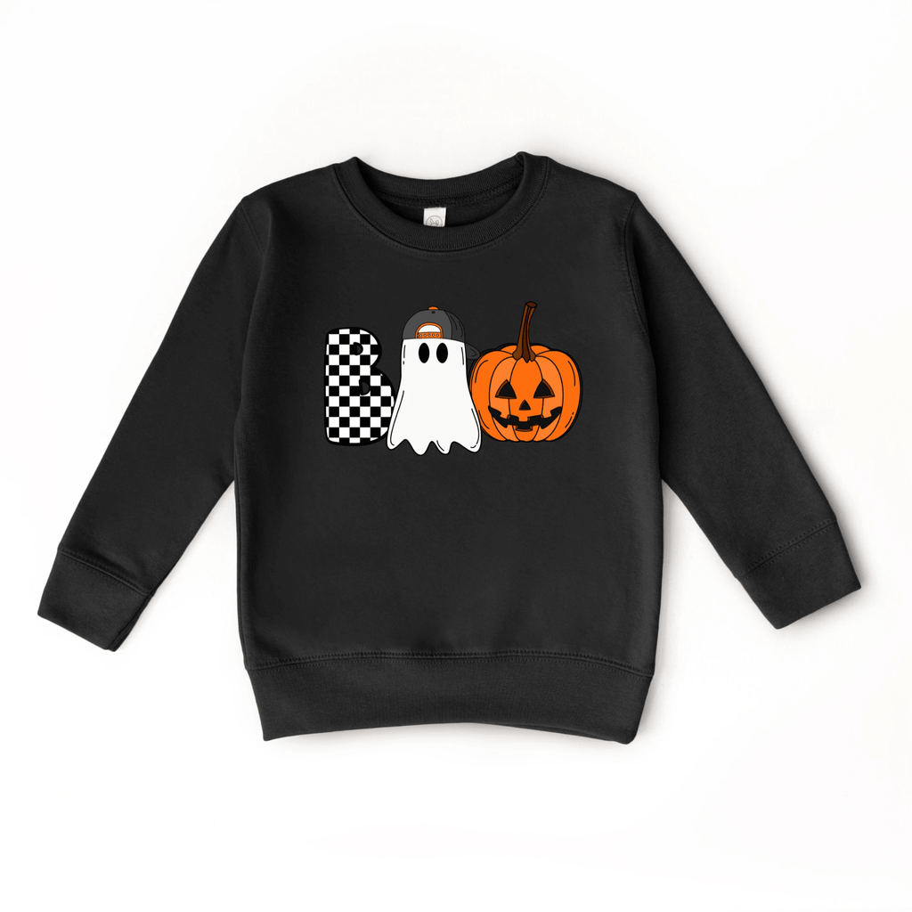 Boo to You toddler and youth Sweatshirt, Halloween collection by Benny and Ray Apparel