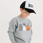 Boo to You toddler and youth Sweatshirt, Halloween collection by Benny and Ray Apparel