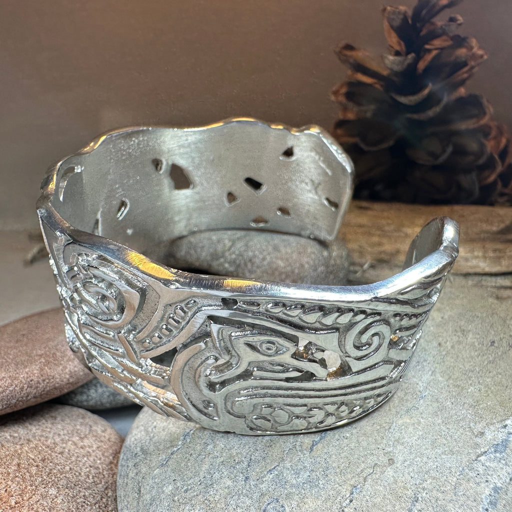 Book of Kells Celtic Knot Cuff Bracelet - Handmade in Scotland Cuff Bracelet La Vie Bien Book of Kells Celtic Knot Cuff Bracelet - Handmade in Scotland