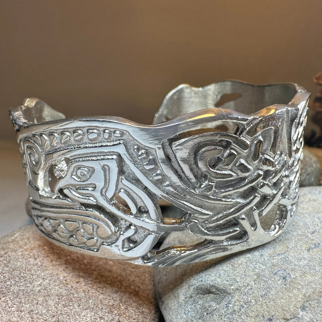 Book of Kells Celtic Knot Cuff Bracelet - Handmade in Scotland Cuff Bracelet La Vie Bien Book of Kells Celtic Knot Cuff Bracelet - Handmade in Scotland