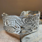Book of Kells Celtic Knot Cuff Bracelet - Handmade in Scotland Cuff Bracelet La Vie Bien Book of Kells Celtic Knot Cuff Bracelet - Handmade in Scotland
