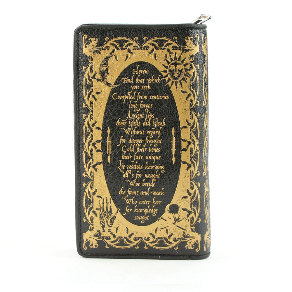 Book Of Spells Wallet Wristlet wallet La Vie Bien Book Of Spells Wallet Wristlet