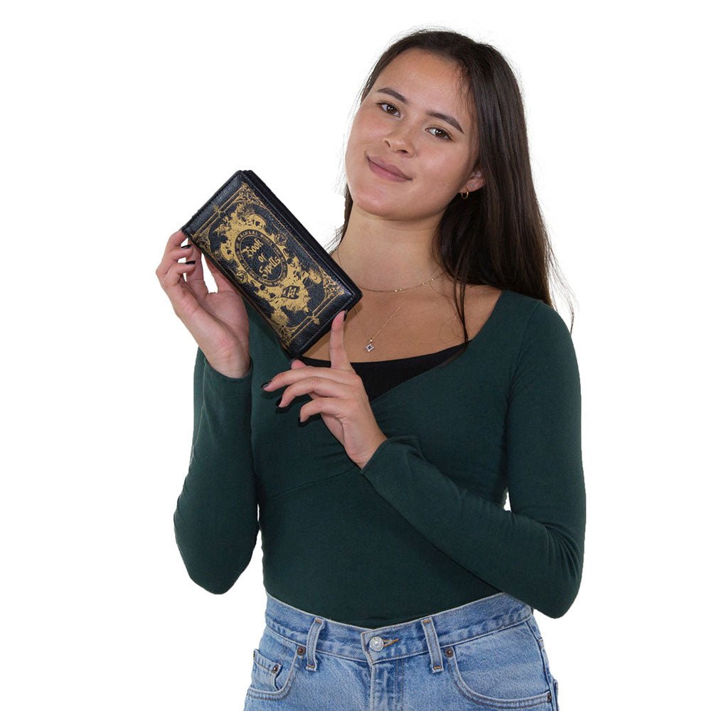 Book Of Spells Wallet Wristlet wallet La Vie Bien Book Of Spells Wallet Wristlet