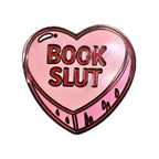 Book Slut Enamel Pin Enamel Pin La Vie Bien Book Slut Enamel Pin