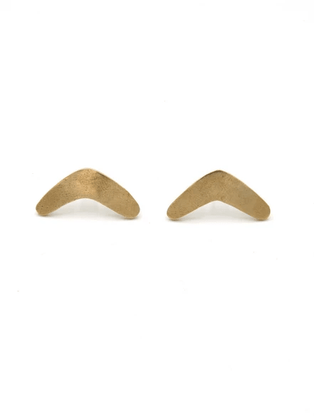 Boomerang Studs by Fair Anita