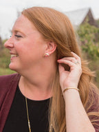 Boomerang Studs by Fair Anita