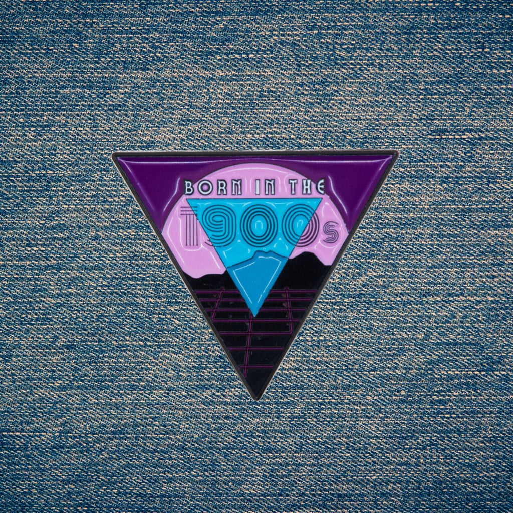 Born in the 1900s Enamel Pin - '80s Vibes Millennial Brooches & Lapel Pins La Vie Bien Born in the 1900s Enamel Pin - '80s Vibes Millennial