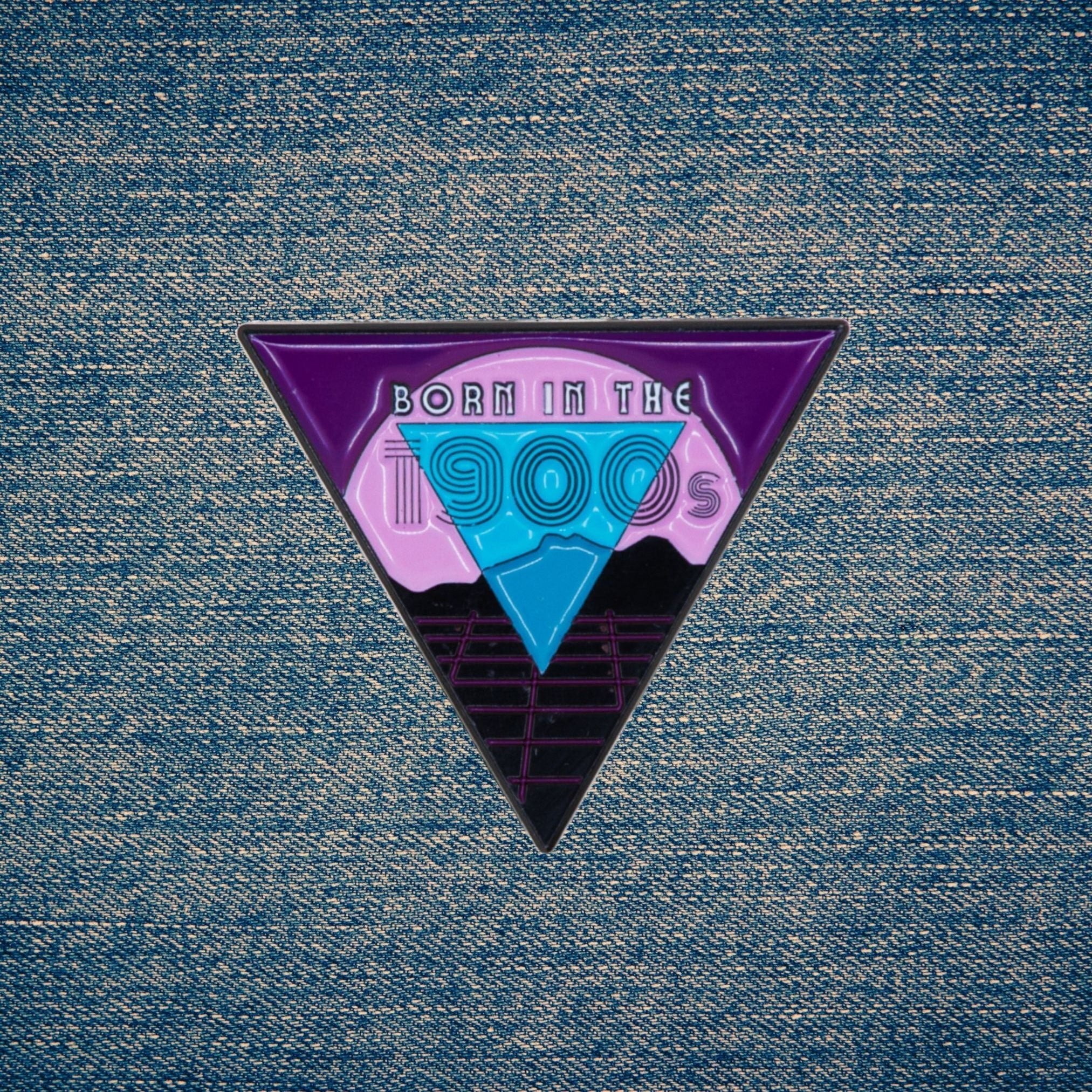 Born in the 1900s Enamel Pin - '80s Vibes Millennial Brooches & Lapel Pins La Vie Bien Born in the 1900s Enamel Pin - '80s Vibes Millennial