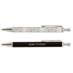 Born to Roam Pen Set | Set of 2 Giftable Pens in Box | Refillable by The Bullish Store