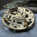 Borre Viking Brooch - Bronze Historical Reproduction Pin Brooch La Vie Bien Borre Viking Brooch - Bronze Historical Reproduction Pin