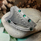 Boru Celtic Harp Brooch - Irish Jewelry Brooch La Vie Bien Boru Celtic Harp Brooch - Irish Jewelry