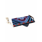 Botanica Embroidered Wristlet with PomPoms - Thailand Bags La Vie Bien Botanica Embroidered Wristlet with PomPoms - Thailand