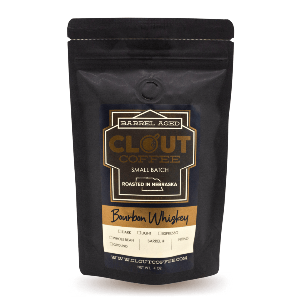Bourbon Whiskey | Sample 4oz Bag by Clout Coffee