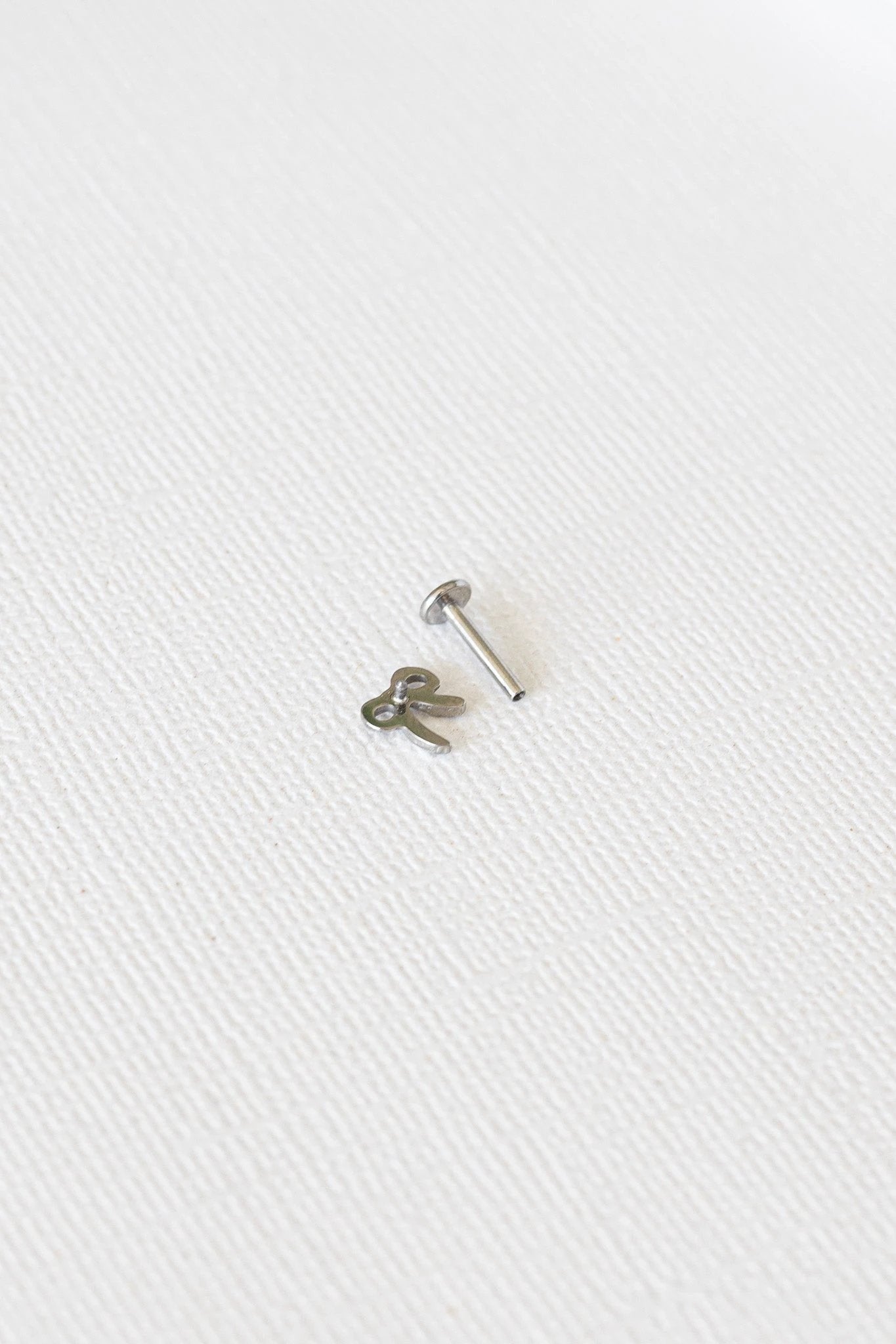 Bow Flat Back Stud 2.0 by Rose & Clay