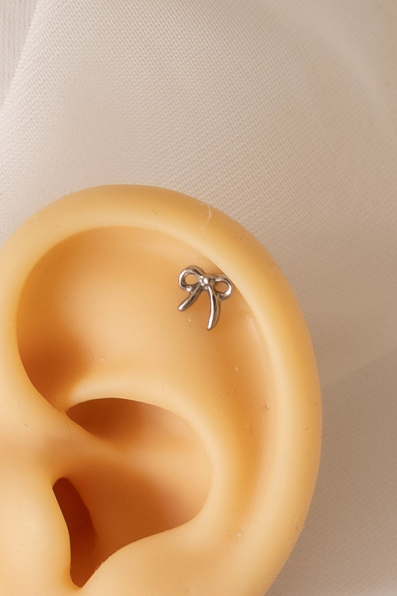 Bow Flat Back Stud 2.0 by Rose & Clay