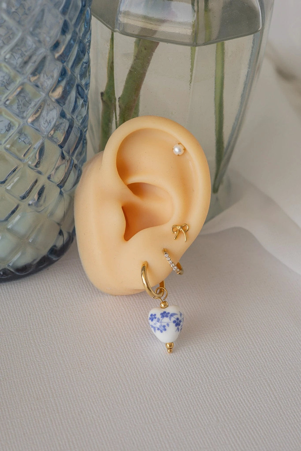 Bow Flat Back Stud 2.0 by Rose & Clay