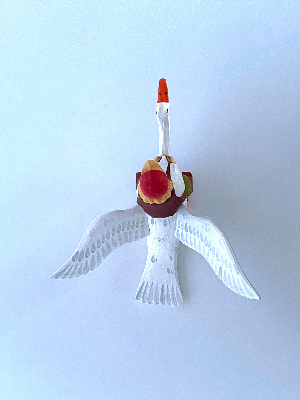 Hand Craved Wooden Ornament