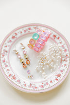 Bracelet - Candy Gem Oval Light Pink