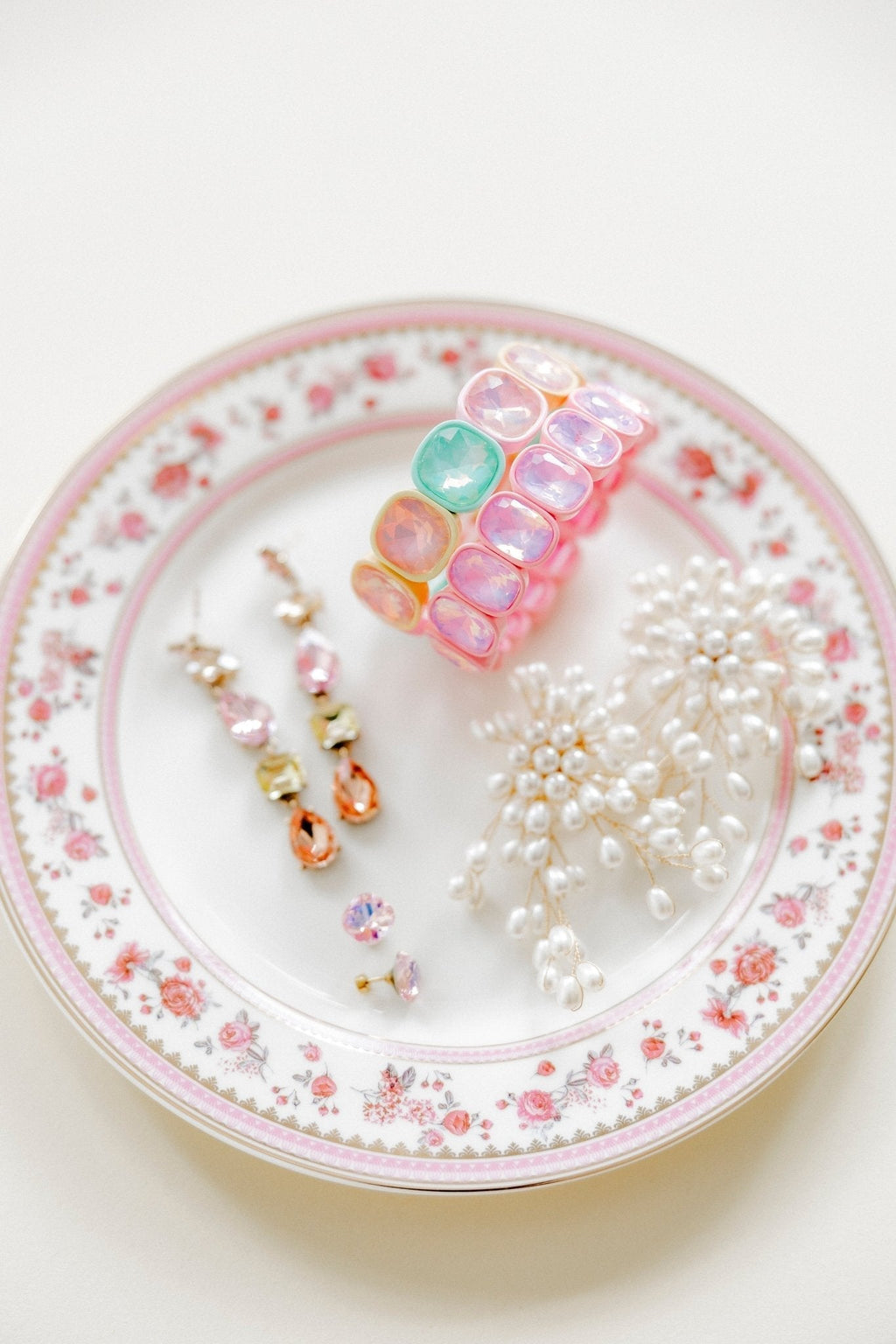 Bracelet - Candy Gem Pastel Rainbow