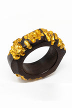 Golden Wood Bracelet