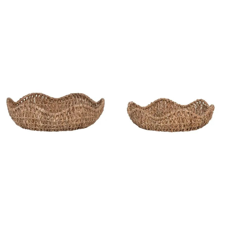 Braided Bankuan Bowls - Set of 2 Decorative Baskets La Vie Bien Braided Bankuan Bowls - Set of 2