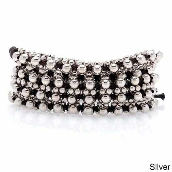 Brass Bead Five Wrap Bracelet - Thailand Bracelets La Vie Bien Brass Bead Five Wrap Bracelet - Thailand