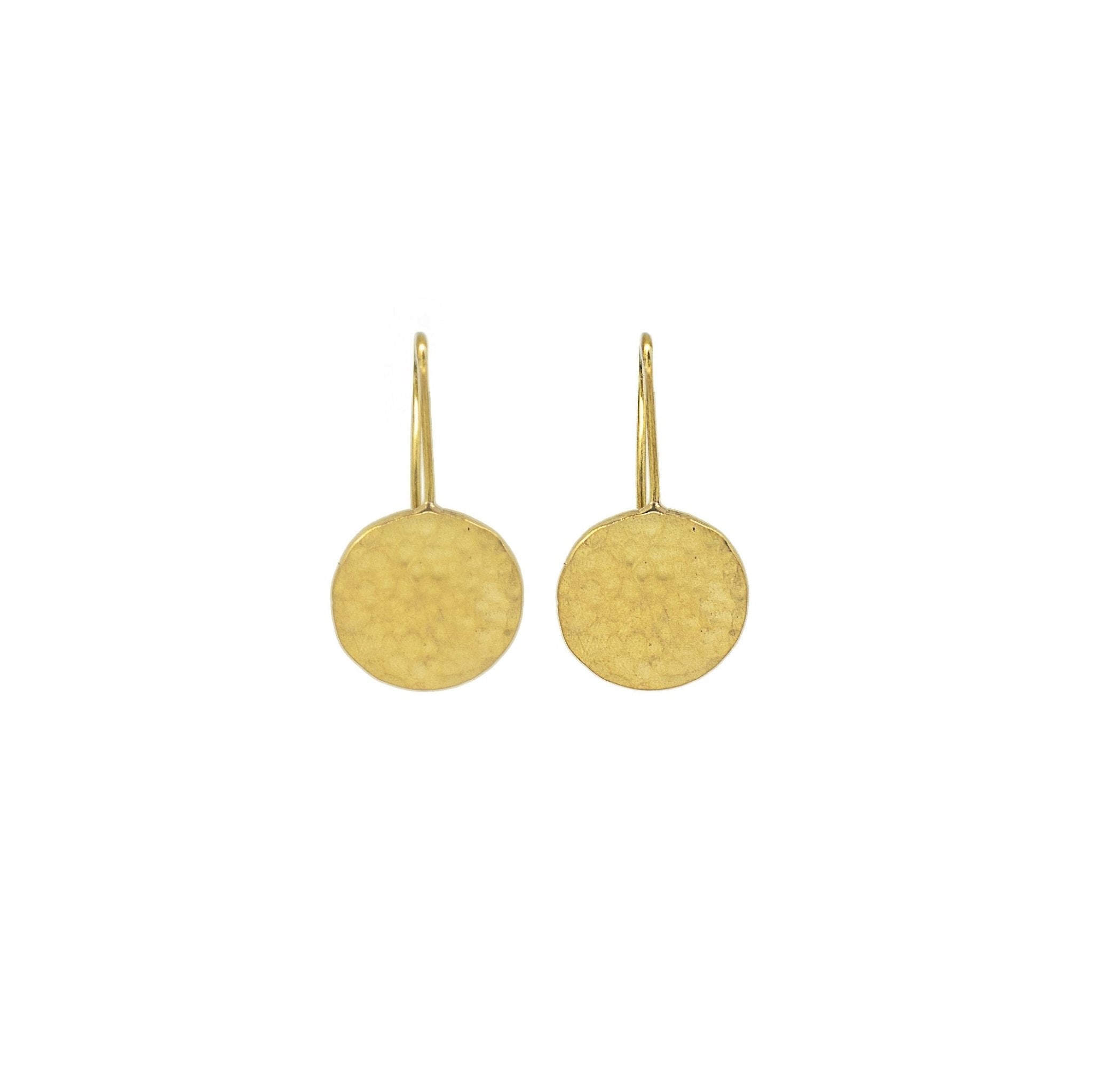 Brass Drop Stud Earrings for Men and Women - Njiwa Earrings La Vie Bien Brass Drop Stud Earrings for Men and Women - Njiwa