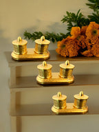 Brass Haldi Kumkum Holder Traditional Gifts La Vie Bien Brass Haldi Kumkum Holder