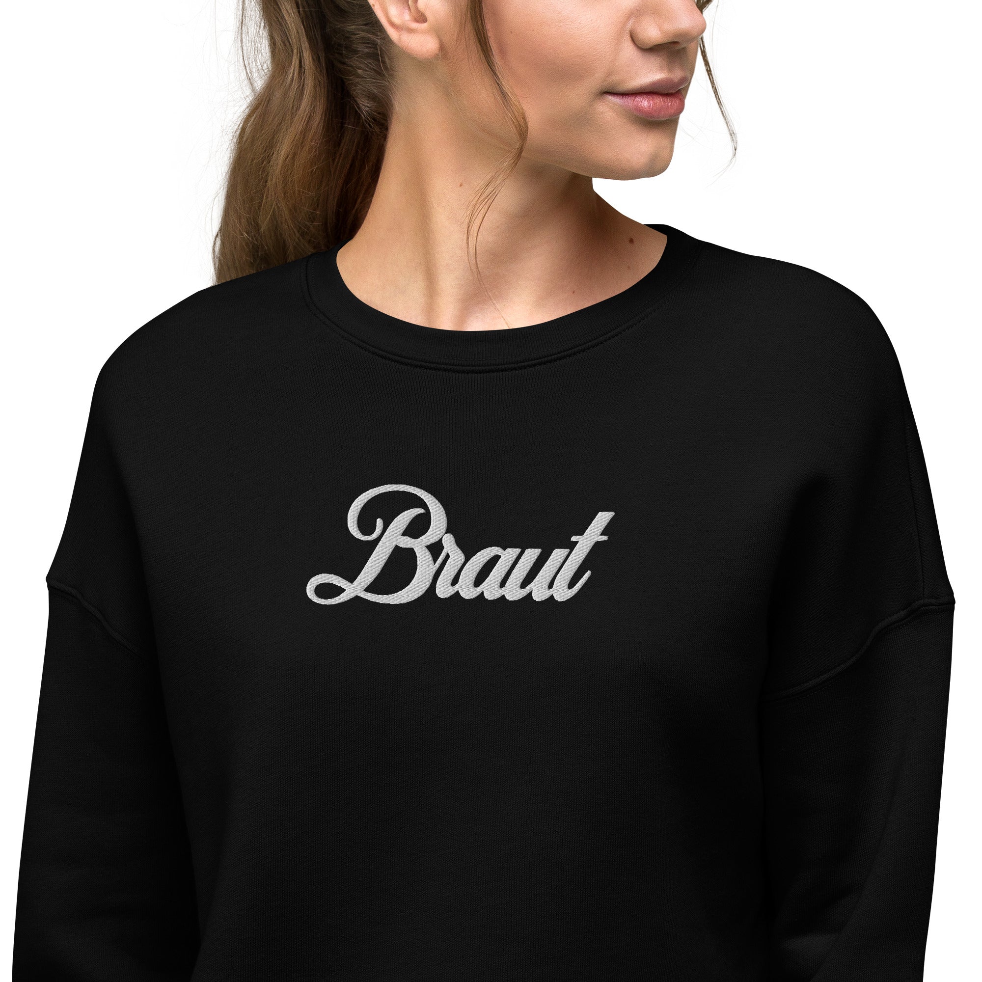 Braut (bride) Crop Sweatshirt