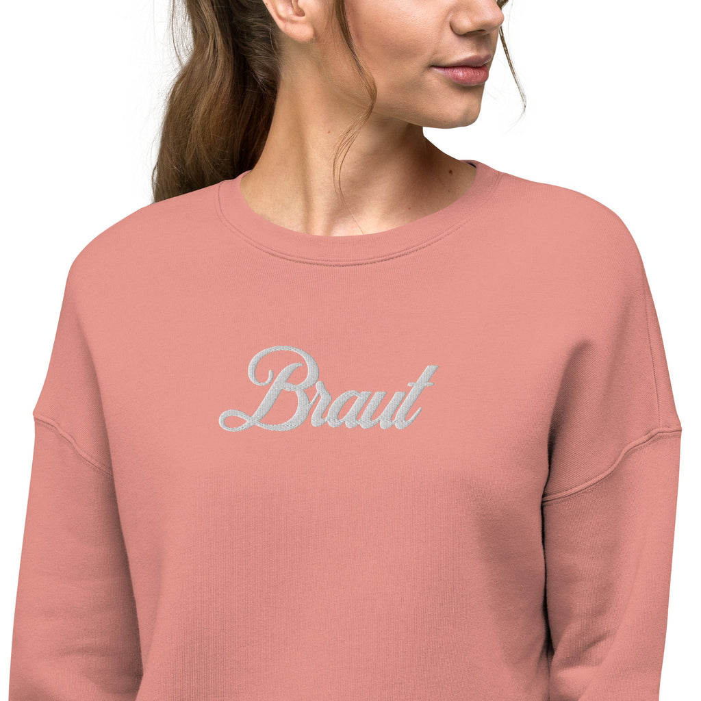 Braut (bride) Crop Sweatshirt