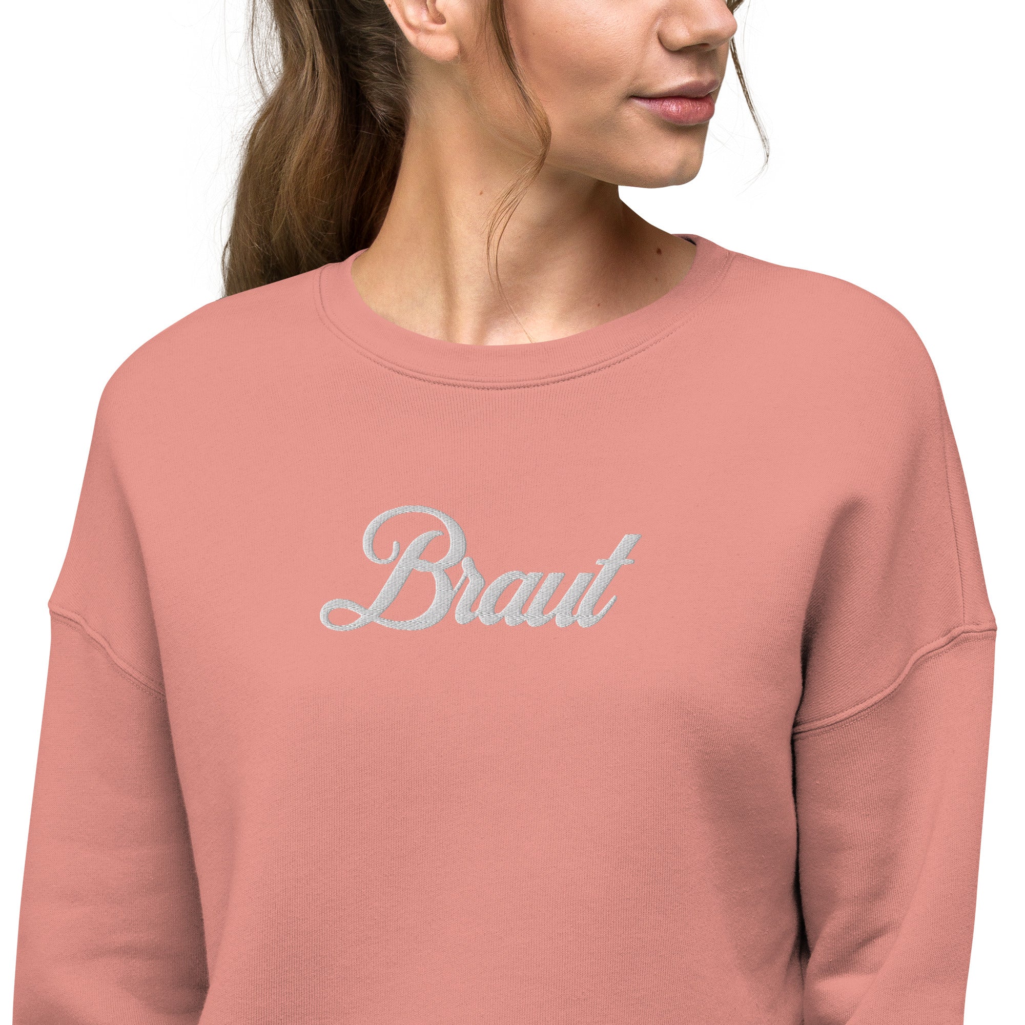 Braut (bride) Crop Sweatshirt