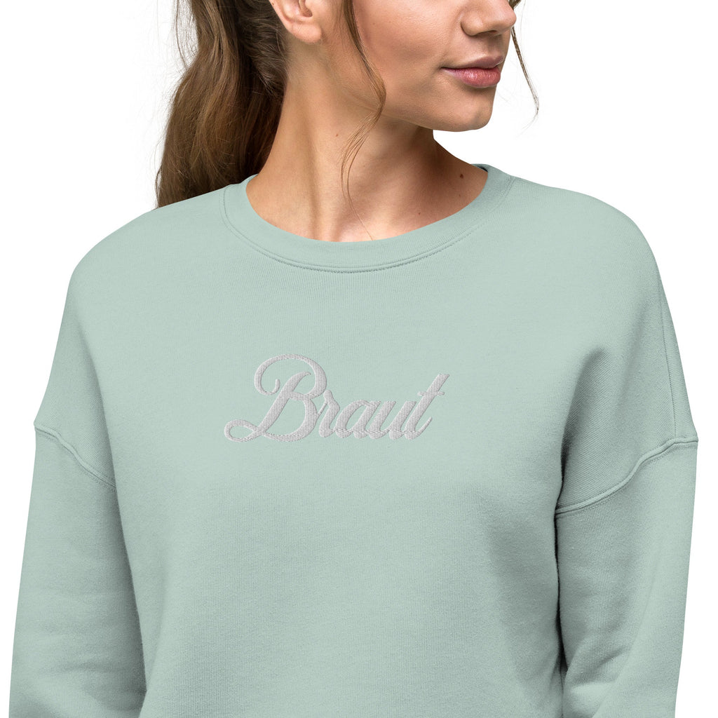 Braut (bride) Crop Sweatshirt