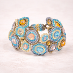Bola Seed Bead Magnetic Closure Bracelet - Guatemala
