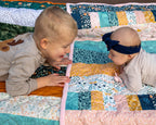 Bricks and Beams Quilt Kit - Timberline Quilt Kit La Vie Bien Bricks and Beams Quilt Kit - Timberline