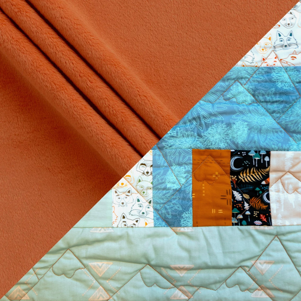 Bricks and Beams Quilt Kit - Timberline Quilt Kit La Vie Bien Bricks and Beams Quilt Kit - Timberline
