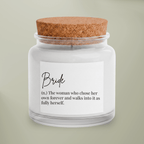 Bridal Bliss Gift Set — 'Bride' Definition Candle, Blanket, Crochet Bouquet & Bow Clip - White sage and lavender scented candle Home Decor La Vie Bien Bridal Bliss Gift Set — 'Bride' Definition Candle, Blanket, Crochet Bouquet & Bow Clip - White sage and lavender scented candle