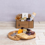 Brie Cheese Board with Gourmet Gift Pack Core La Vie Bien Brie Cheese Board with Gourmet Gift Pack