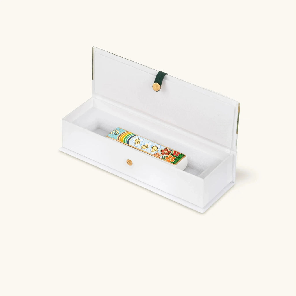 Bright Beginnings Ceramic Mezuzah