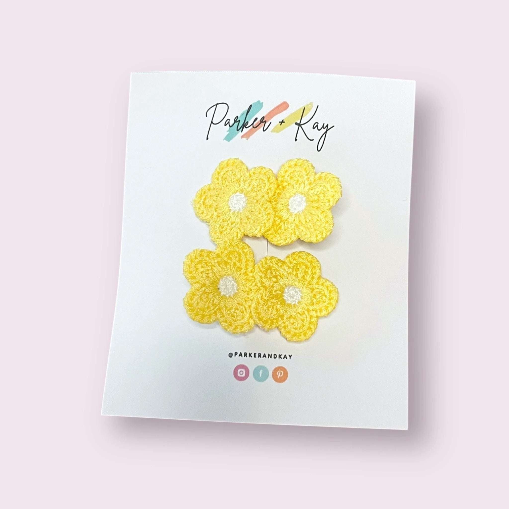 Bright Blooms Hair Clips by Parker + Kay Creative