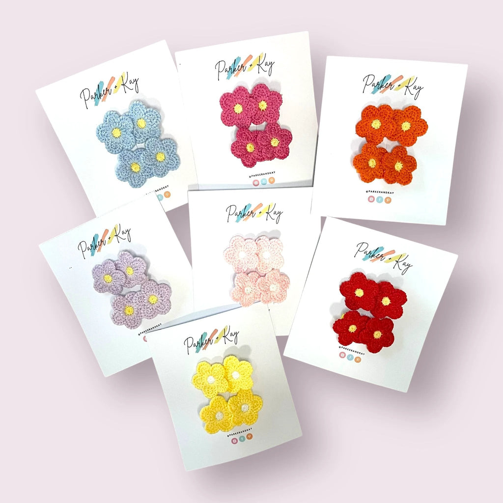 Bright Blooms Hair Clips by Parker + Kay Creative